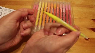 Arteza Twimarkers 48 Set Swatching