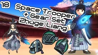Indonesia Lost Saga - Space Trooper + Gear Set Zhuge Liang