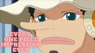 One Piece Impressions | All imitations Luffy Zoro Nami Chopper Usopp Sanji Robin funny moments