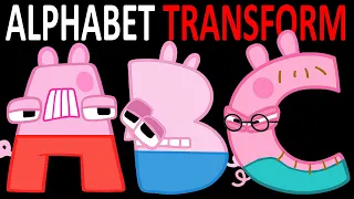 Alphabet Lore But they got to peppa pig (A-Z...)