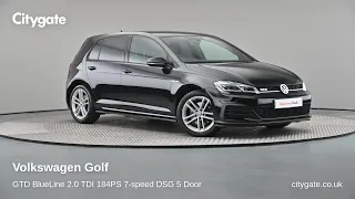 Volkswagen Golf - GTD BlueLine 2.0 TDI 184PS 7-speed DSG 5 Door - Citygate SEAT Twickenham