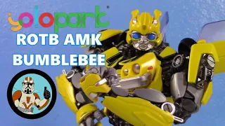 Such an expressive figure! | Transformers Rise of the Beasts Yolopark AMK Model Kit BUMBLEBEE