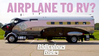 I Spent $20,000 Turning A Plane Into A Luxury RV | RIDICULOUS RIDES