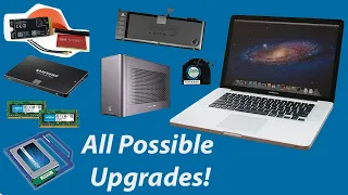 Complete Guide to all 2012 MacBook Pro 15" Upgrades - A Definitive How to Upgrade Your Laptop Video