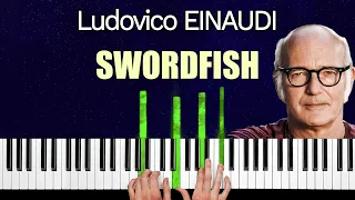 Ludovico Einaudi - Swordfish - Piano Cover Tutorial