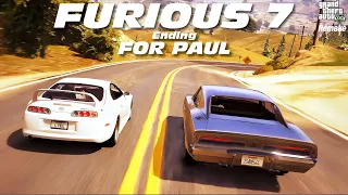 Fast And Furious 7 Ending - Recreate in GTA 5