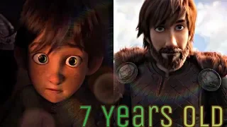 HTTYD trilogy: seven years old [AMV](SPOILERS)