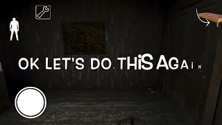 The granny glitch bed jump scare near wardrobe