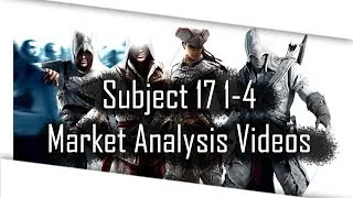 Assassin's Creed 4 Black Flag - Subject 17 1-4 Market Analysis Videos