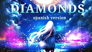 DIAMONDS (Spanish Version) 『AMV』Anime MIX (Letra + Video)