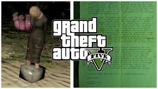 GTA 5 - Таинственное Письмо и Утопленница На Дне Океана. Загадочное убийство. (Murder Mystery)