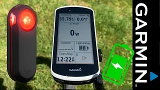 Garmin Varia ANT+ Radar Battery Level Indicator // Garmin Edge Tip