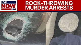 Rock-throwing murder: 3 arrests made in attacks | LiveNOW from FOX