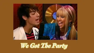 We Got The Party - Miley Cyrus ft. Jonas Brothers (Hannah Montana) - sped up