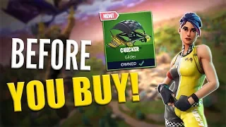 Whiplash Outfit | Checker Glider - Before You Buy - Fortnite