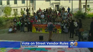 LA City Council Votes To Legalize Sidewalk Vending