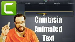 Camtasia animated text – kinetic typography tutorial | Learn Camtasia Studio 9 | In Hindi