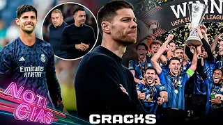 ¡ATALANTA frenó al BAYER! XABI: ”Esto no se OLVIDARÁ” | Así se ROMPIÓ COURTOIS | ¿XAVI o FLICK?