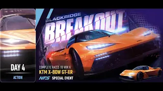 KTM X-Bow GT XR | Breakout | Need For Speed: No Limits | day 4