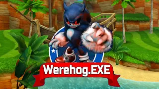 Sonic Dash - Werehog EXE Unlocked and Fully Upgraded New Halloween Mod - All 60 Characters Unlocked