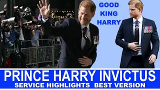PRINCE HARRY INVICTUS SERVICE HIGHLIGHTS  BEST VERSION
