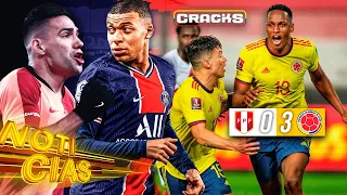 MBAPPÉ: 'FALCAO fue un MAESTRO para MI' | COLOMBIA 3-0 PERÚ | HABRÁ PÚBLICO en COLOMBIA vs ARGENTINA