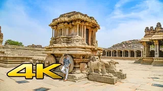 The ruins of hampi ,temples in karnataka ,india 2019