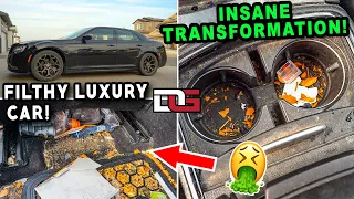 Deep Cleaning an INSANELY Dirty Luxury Car! | The Detail Geek