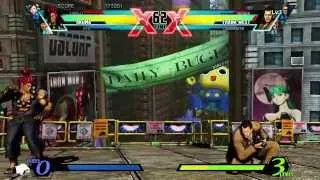 Ultimate Marvel VS Capcom 3 (Xbox 360) Arcade as Ryu, Chun-Li & Akuma