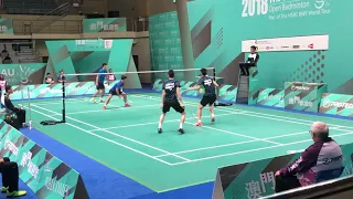 2018 Macau Open MD Tan Boon Heong/Kim Sa Rang vs Lee /Yang excellent angle 60FPS 1080P Highlight