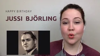 Happy Birthday Jussi Björling! | Opera Singer Reacts