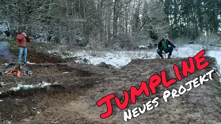 Wir bauen eine JUMPLINE #1 | Trailbuilding | 4K | Trail Büffel