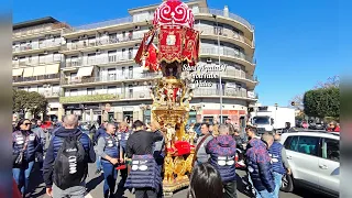 Cereo Macellai 25/1/2024 Via Ammiraglio Caracciolo, Catania