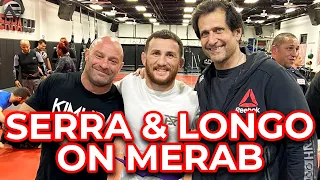 Longo and Serra talk Merab's Win and Their Team After #UFCVegas71