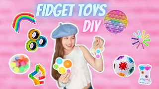 FIDGET TOYS DIY 😊 FAIT MAISON Partie 2 // KIARA PARIS 🌸