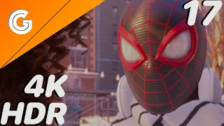 Spiderman Miles Morales PS5 Gameplay Walkthrough Part 17 | 4K HDR | No Commentary(Full game)