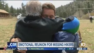 3 missing hikers found alive on Mount Gorgonio in San Bernardino County, reunited with family
