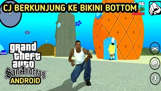 KELILING KOTA BIKINI BOTTOM GTA SA Android | Mod Spongebob