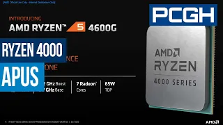 AMD Ryzen 4000 APUs ausprobiert | Wie sinnvoll ist die GPU-CPU-Kombination für Spieler?