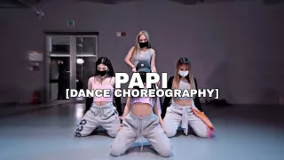 DJ NELSON,JOSE DE LAS HERAS & ALEJANDRO ARMES - PAPI (dance choreography PRACTICE)MIRRORED