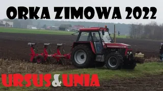 🔥Zimowa Orka 2022 po Kukurydzy❄️Ursus & Unia w Akcji🔥[Agro Marszał]