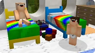 NOOB SE CONVIERTE EN BEBÉ Y VA A LA GUARDERÍA EN MINECRAFT 😂