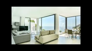 3 bedrooms modern  villa on 2 level with panoramic sea views in Calpe - Grand Sol - Alicante Spain