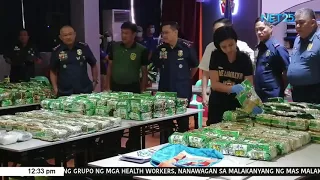 1 Chinese at 2 Pinoy na naaressto sa drug buy bust operation, ipinirisinta sa Kampo Crame