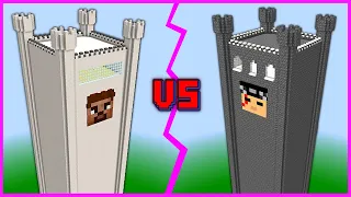 GOOD TOWER VS BAD TOWER! 😱 - Minecraft
