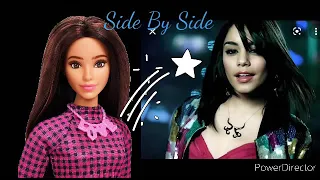 Barbie Fashionista 188 & Vanessa Hudgens Side by Side