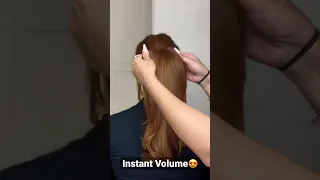 Instant Volume in your Pontyail 🤯😍  #hairproducts #tutorial #hairhacks #haircare #viral