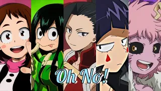 MHA Girls | Oh No! [AMV]