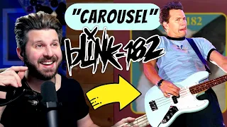 Bass Teacher Hears BLINK-182’s “CAROUSEL” for the First Time!