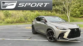 2023 Lexus NX350 F Sport Handling: POV Start Up, Test Drive, Walkaround and Review